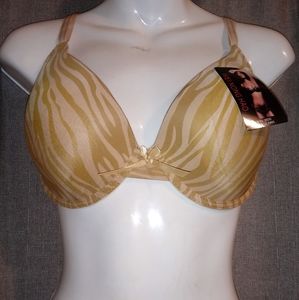 Padded Zebra Bra
